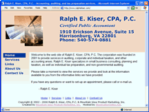 Click to view the Ralph E. Kiser, CPA, P.C. web site